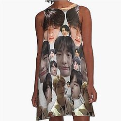 Stray Kids Hyunjin A-Line Dress
