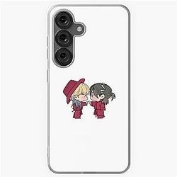 Hyunjin and Felix, Stray Kids, Fanart Samsung Galaxy Soft Case