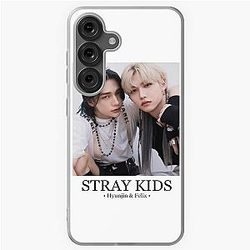 Hyunjin & Felix - Stray Kids Minimalist Poster Samsung Galaxy Soft Case
