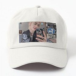 Aesthetic Hyunjin Dad Hat Collage