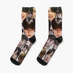 Stray Kids Hyunjin Meme Socks