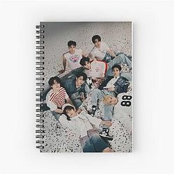 SKZ Stray Kids Kpop Bang Chan Lee Know Changbin Hyunjin Han Seungmin Jeongin Maxident Poster Spiral Notebook