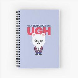 Stray Kids Hyunjin You're Behavior is So Spiral Notebook