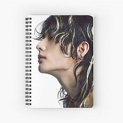 Esquire hot Hyunjin Stray Kids IMAGE Spiral Notebook