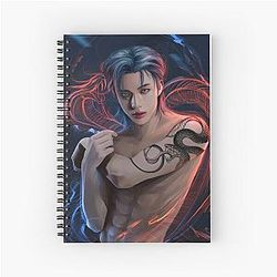 Venmon 2 Hyunjin Spiral Notebook