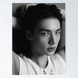 Stray Kids black and white sexy SKZ Hyunjin 3RACHA K-pop boy group Korean men
