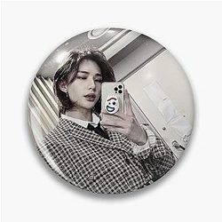 Stray Kids Hyunjin Black Hair Pin
