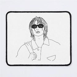 Hyunjin Black Mouse Pad