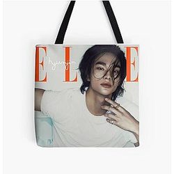 2024 Hyunjin Hwang Stray Kids Kpop ot8 stay boy group full album poster All Over Print Tote Bag