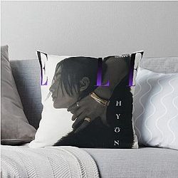 2024 Hyunjin Hwang Stray Kids Kpop ot8 stay Throw Pillow