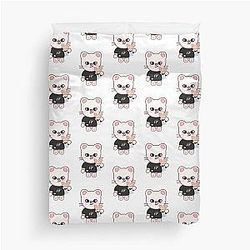 Hyunjin - Hwang Hyunjin Stray Kids member Duvet Cover