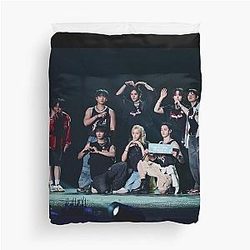Stray Kids group photo ot8 poster KARMA teaser high quality SKZ kpop bang chan lee know hyunjin felix seungmin Duvet Cover