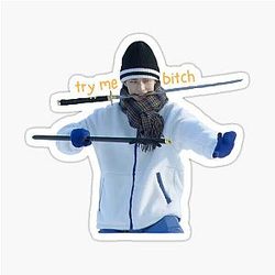 Savage Hyunjin Pt. 2 Sticker