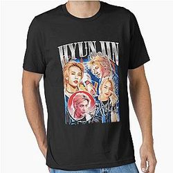 Hyunjin Maniac Vintage Style Essential T-Shirt