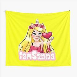 Sanna Loves Yellow Tapestry