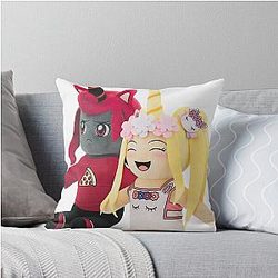 Iamsanna Unicorn Throw Pillow