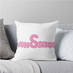 I Am Sanna Merch Throw Pillow