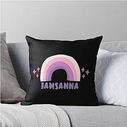 iamsanna Roblox YouTuber Throw Pillow