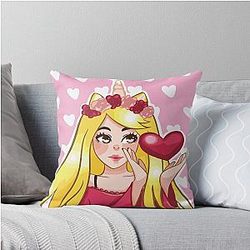 Iam Sanna Throw Pillow