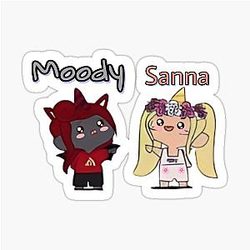 Iamsanna vs. Moody Sticker