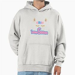 Sanna Loves Unicorns Pink Premium Oversized Hoodie
