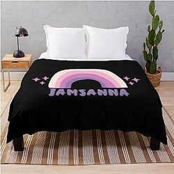 Iamsanna Roblox YouTuber Throw Blanket