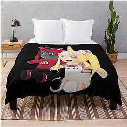 Iamsanna Unicorn Twin Throw Blanket