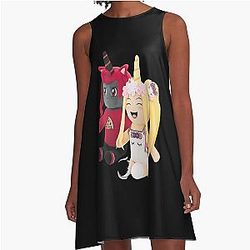 Iamsanna Unicorn Moor Mood A-Line Dress