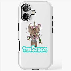 Sanna Loves Unicorns iPhone Case