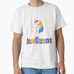 Sanna Loves Unicorns Classic T-Shirt