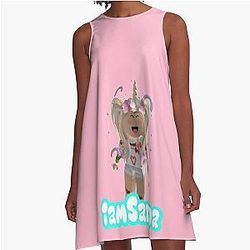 Sanna Loves A-Line Dress