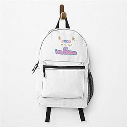 Sanna Loves Unicorns White backpack