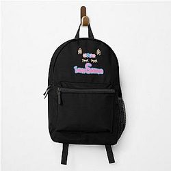 Sanna Loves Unicorns Black Backpack