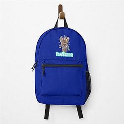 Sanna Loves Unicorns Blue Backpack