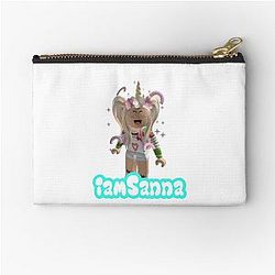 Sanna Loves Unicorns Zipper Pouch