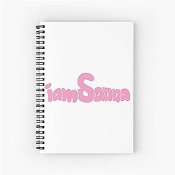 I Am Sanna Merch Spiral Notebook