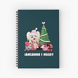 Iamsanna Spiral Notebook