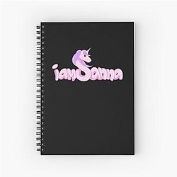 Merch by IamSanna  IamSanna Spiral Notebook