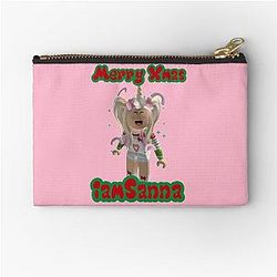 Sanna Loves Unicorns Merry Xmas Zipper Pouch