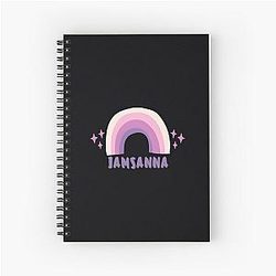 Iamsanna Roblox YouTuber Spiral Notebook