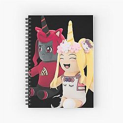 Iamsanna Unicorn Mood Spiral Notebook