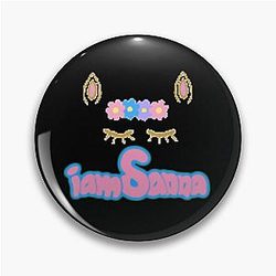 Sanna Loves Unicorns Black Pin