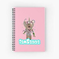 Sanna Loves Unicorns Notebook
