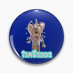 Sanna Loves Unicorns Pin