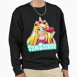 Sanna Loves Unicorns Pink Pullover