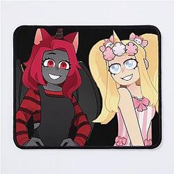 Iamsanna And Mouse Pad