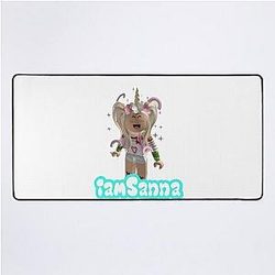 Sanna Loves Unicorns Desk Mat