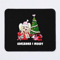 Hot Sanna E Moody Christmas Sweat Mouse Pad