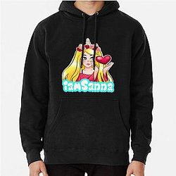 Sanna Loves Pink Pullover Hoodie