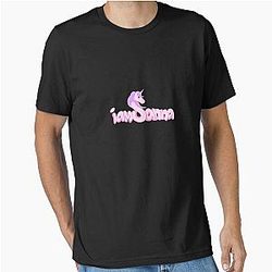 Merch by IamSanna Logo IamSanna Essential T-Shirt